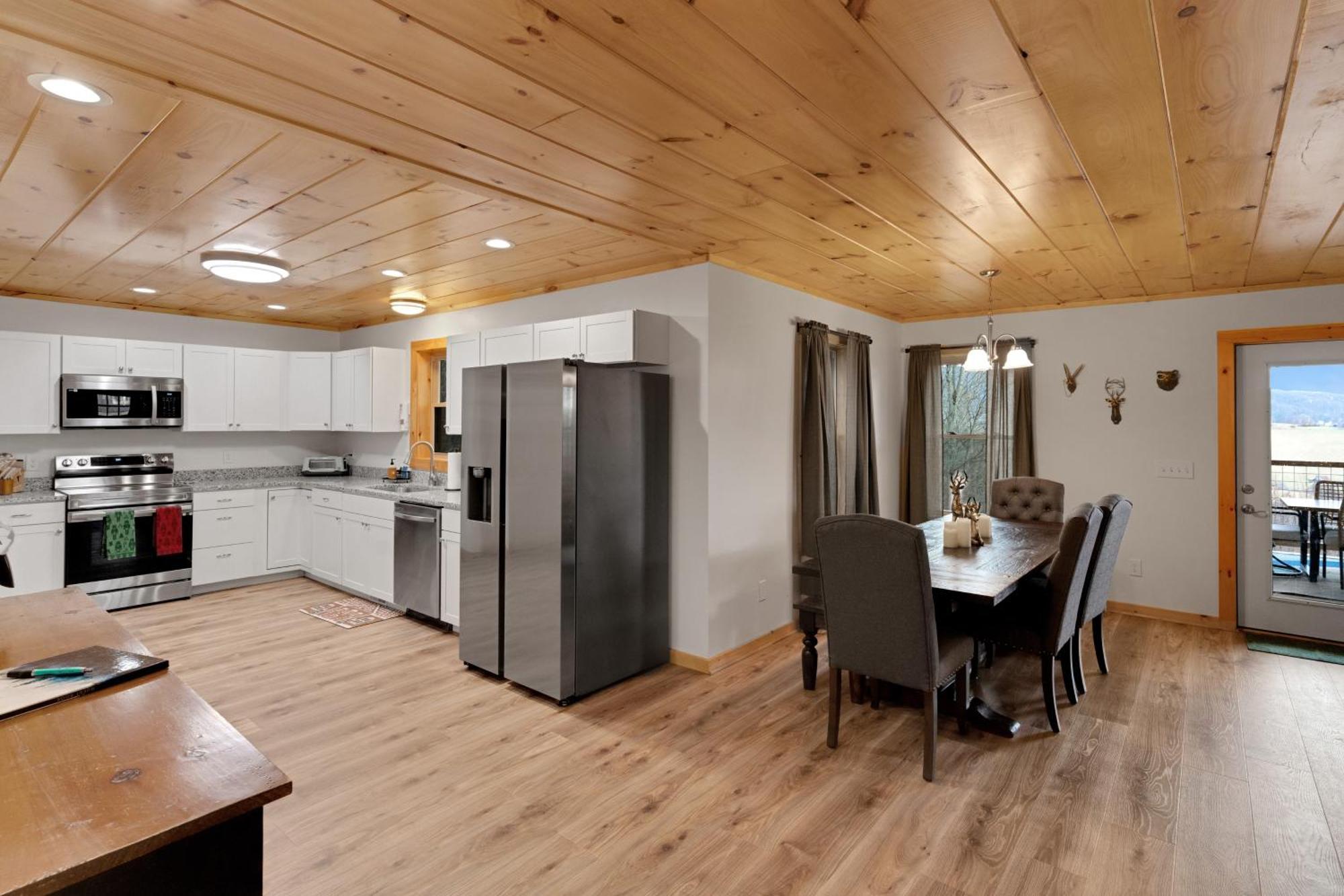 Blue Sky Cabin - Built In 2023 This 3 Bed 2,5 Bath Home Has Gorgeous Views Jefferson Dış mekan fotoğraf